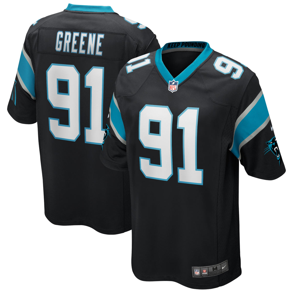 Kevin Greene Carolina Panthers Nike Game Retired Player Jersey Black