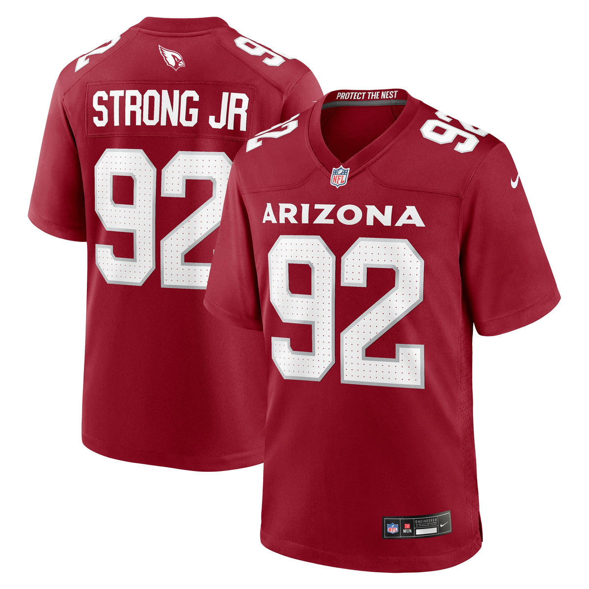 Kevin Strong Arizona Cardinals Nike Game Player Jersey Cardinal