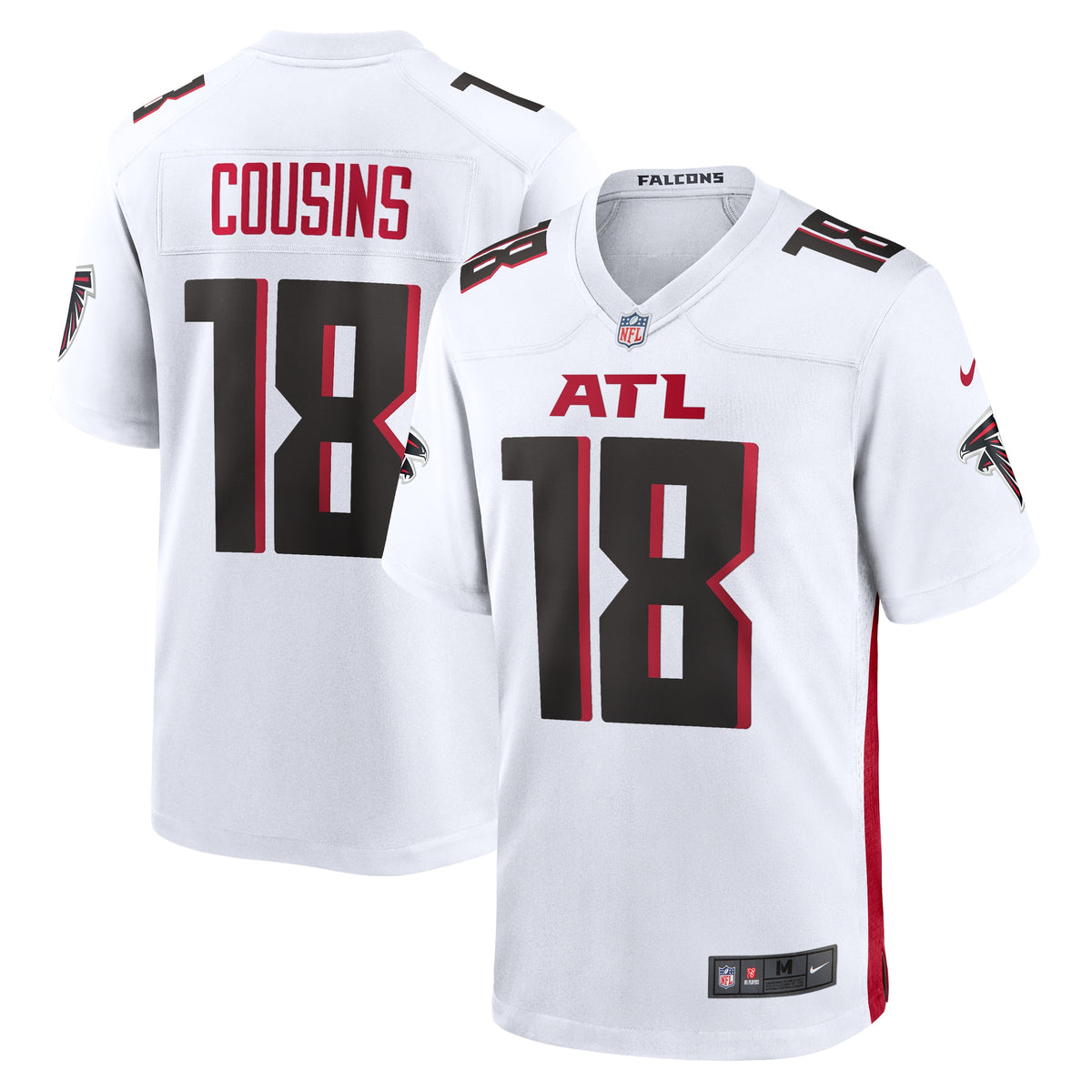 Kirk Cousins Atlanta Falcons Nike Game Player Jersey White