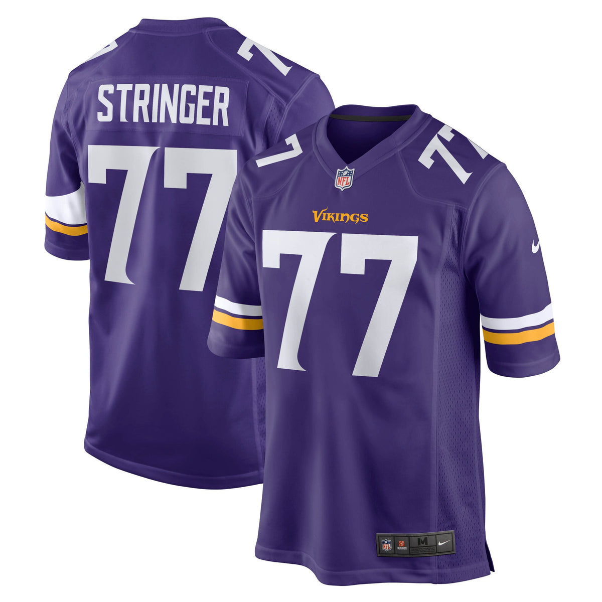 Korey Stringer Minnesota Vikings Nike Retired Player Jersey Purple
