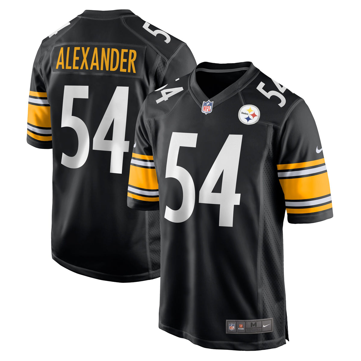 Kwon Alexander Pittsburgh Steelers Nike Game Jersey Black