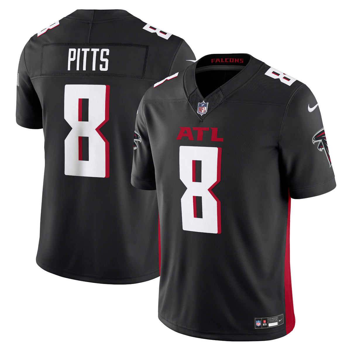 Kyle Pitts Atlanta Falcons Nike Vapor F.U.S.E. Limited Jersey Black