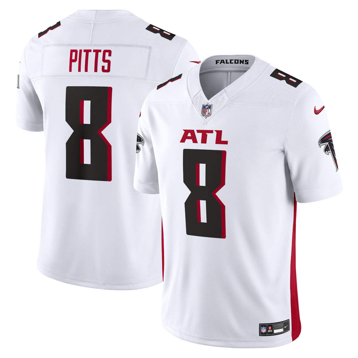 Kyle Pitts Atlanta Falcons Nike Vapor F.U.S.E. Limited Jersey White