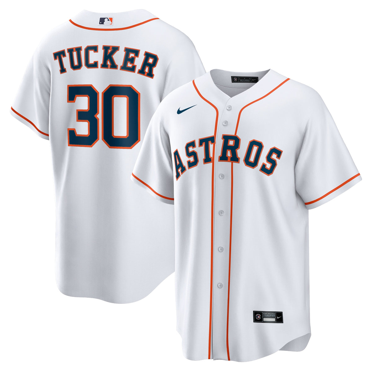 Kyle Tucker Houston Astros Nike Home Official Replica Player Jersey White