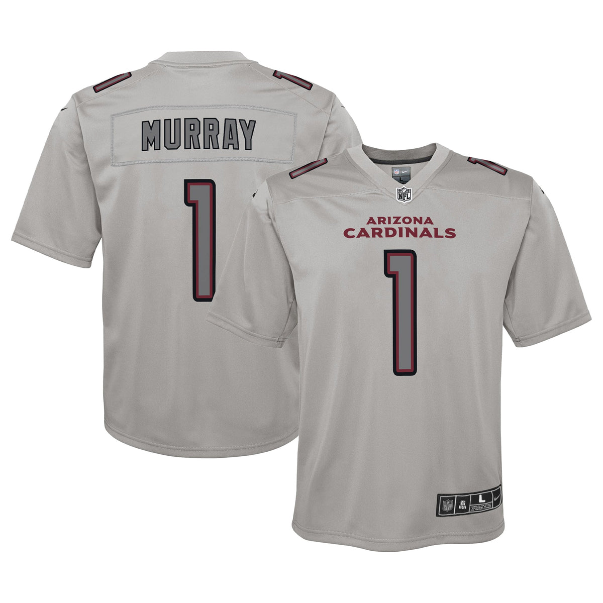 Kyler Murray Arizona Cardinals Nike Youth Atmosphere Game Jersey Gray