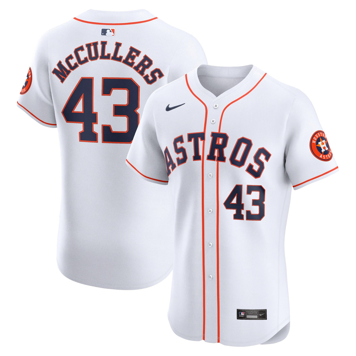 Lance McCullers Jr. Houston Astros Nike Home Elite Player Jersey White
