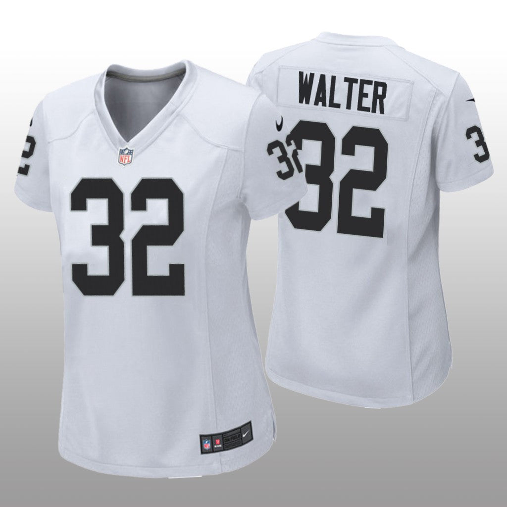 Las Vegas Raiders Austin Walter White Jersey Game Women's