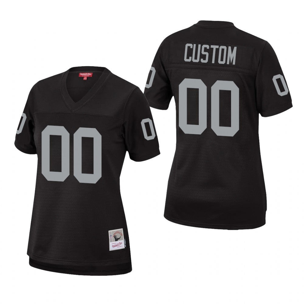 Las Vegas Raiders Custom Black Jersey Legacy Women's