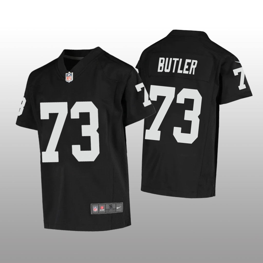Las Vegas Raiders Matthew Butler Black Jersey Game Youth