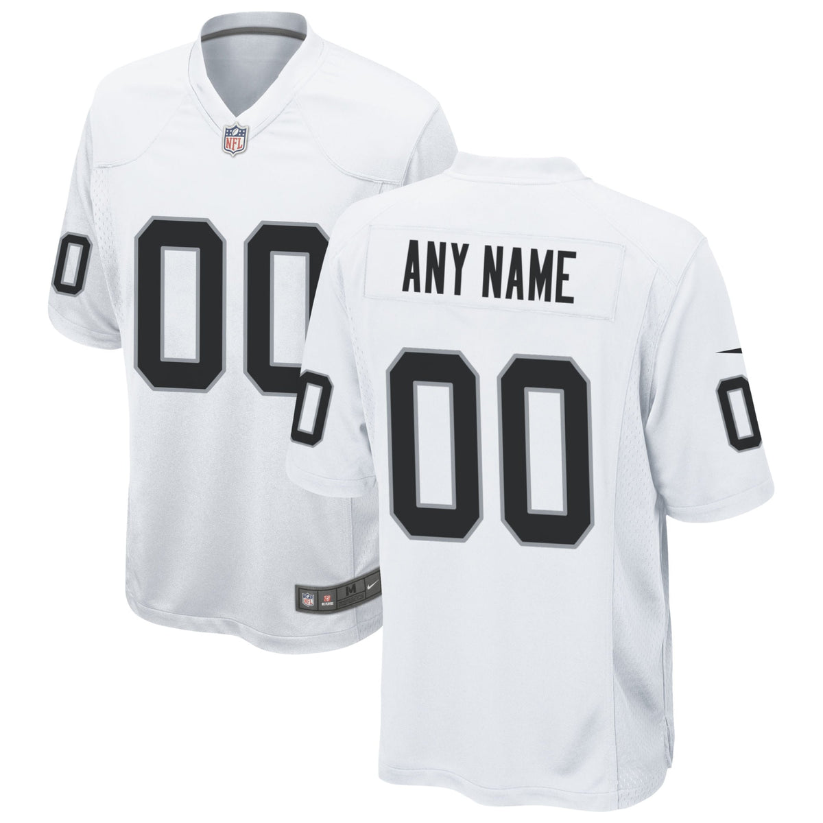 Las Vegas Raiders Nike Custom Game Jersey White