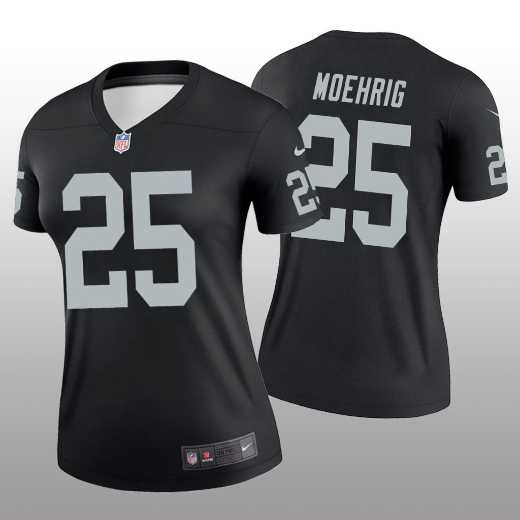 Las Vegas Raiders Trevon Moehrig Black Jersey Legend Women's