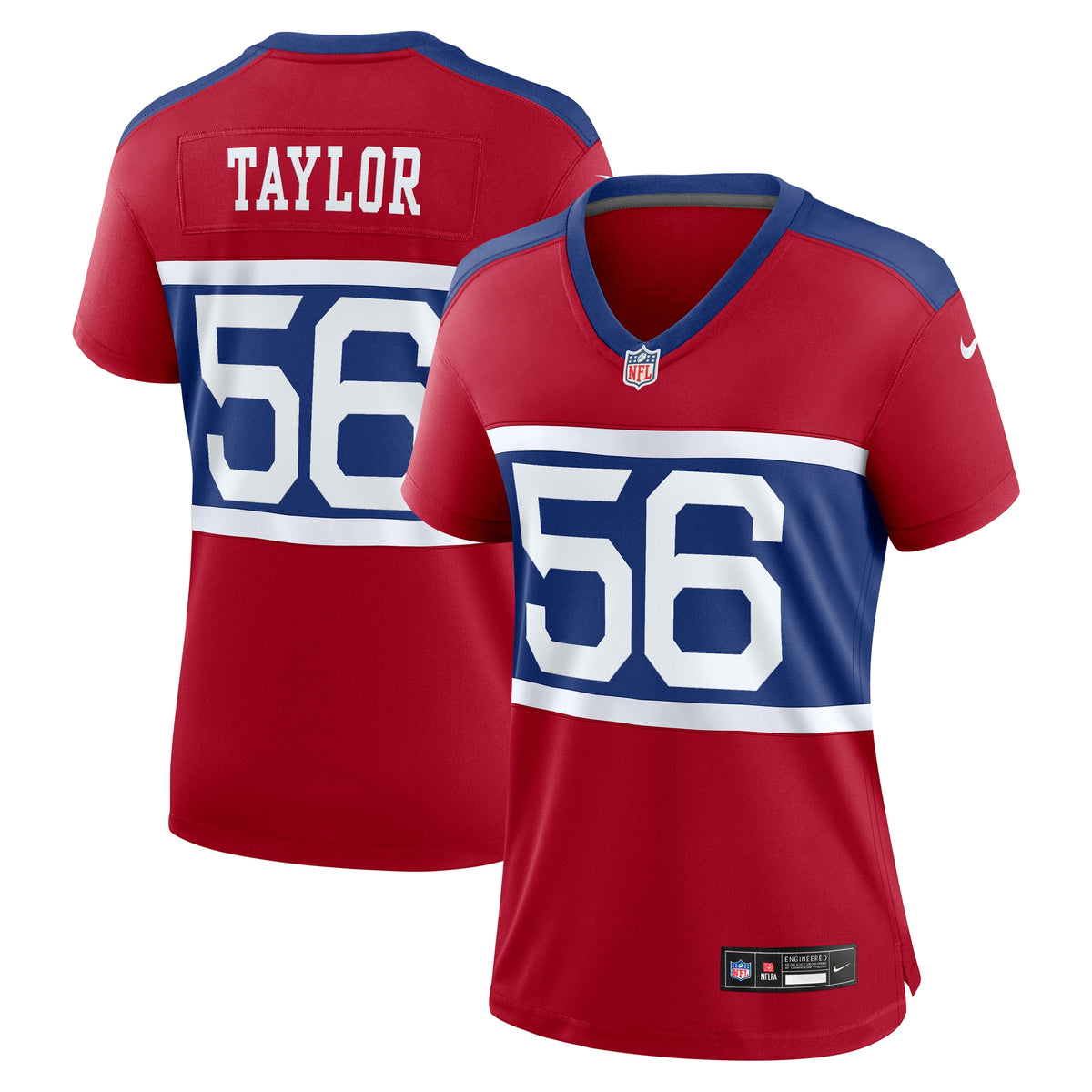 Lawrence Taylor New York Giants Nike Women's Alternate Retired Player Game Jersey Century Red