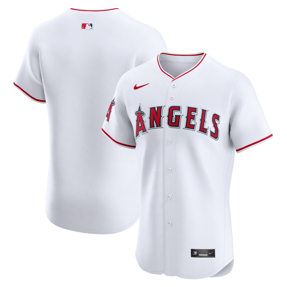 Los Angeles Angels Nike Home Elite Jersey White