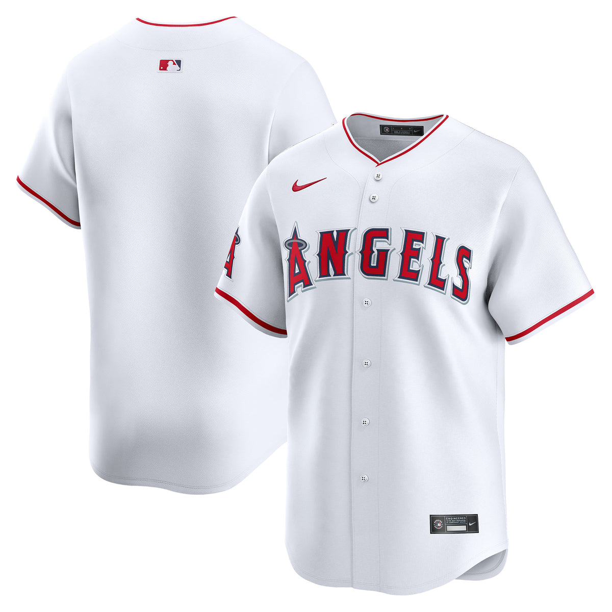 Los Angeles Angels Nike Home Limited Jersey White