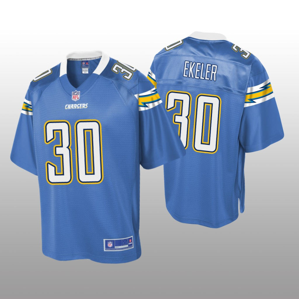 Los Angeles Chargers #30 Powder Blue Austin Ekeler Pro Line Jersey Youth