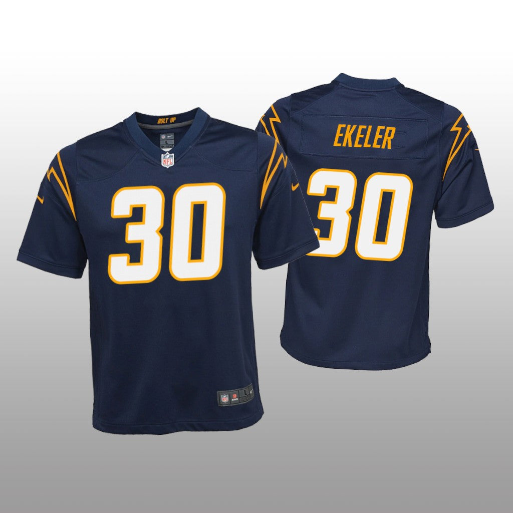 Los Angeles Chargers Austin Ekeler Navy Jersey Alternate Game Youth