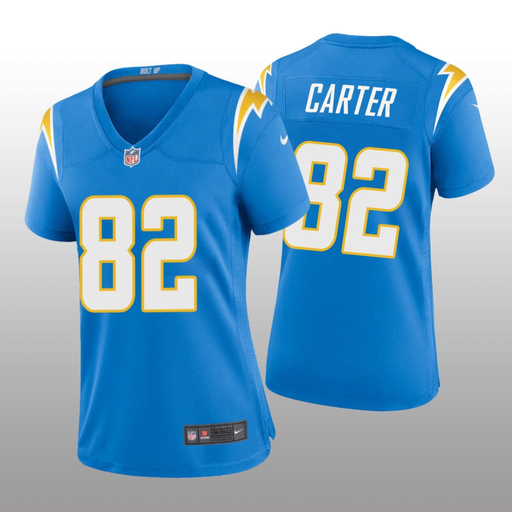 Los Angeles Chargers DeAndre Carter Powder Blue Jersey Game Women's