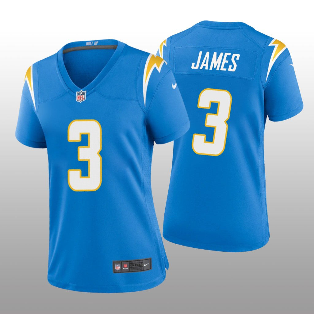 Los Angeles Chargers Derwin James Powder Blue Jersey Game Women's