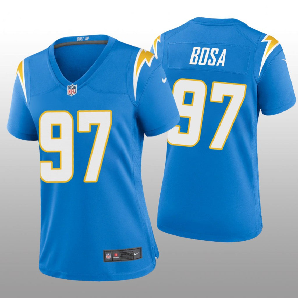 Los Angeles Chargers Joey Bosa Powder Blue Jersey Game Women's