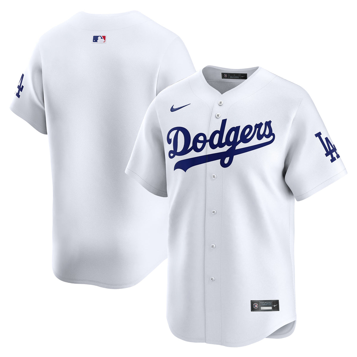 Los Angeles Dodgers Nike Home Limited Jersey White