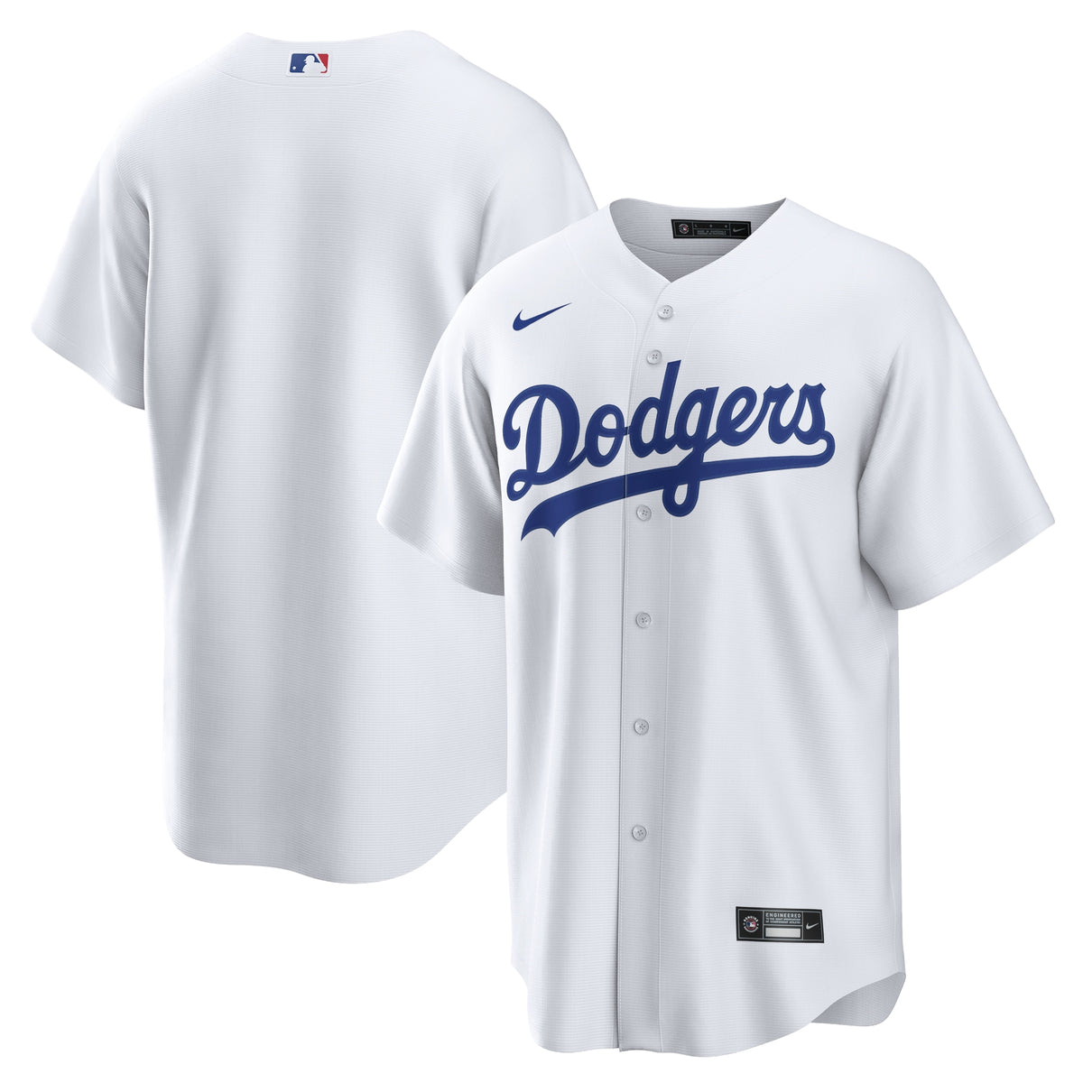 Los Angeles Dodgers Nike Home Replica Team Jersey White