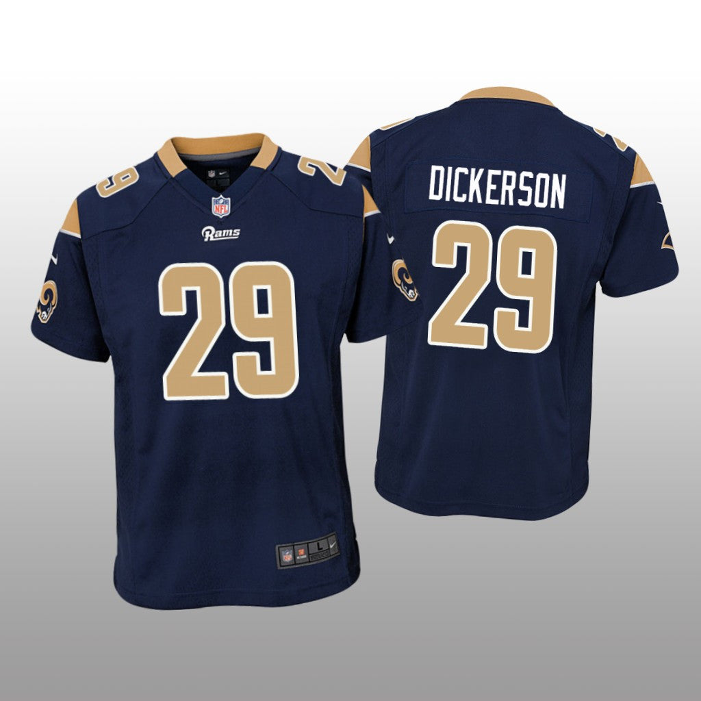 Los Angeles Rams #29 Navy Eric Dickerson Game Jersey Youth