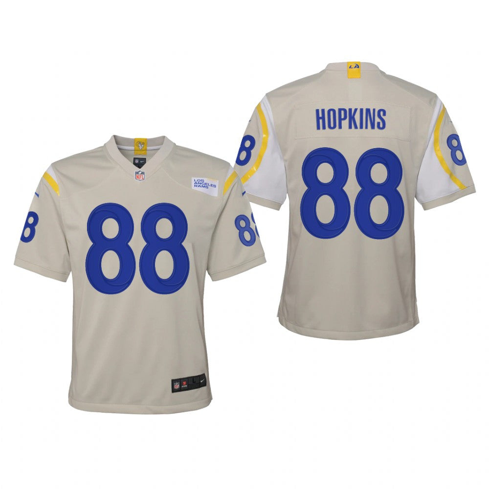 Los Angeles Rams Brycen Hopkins Bone Jersey Game Youth