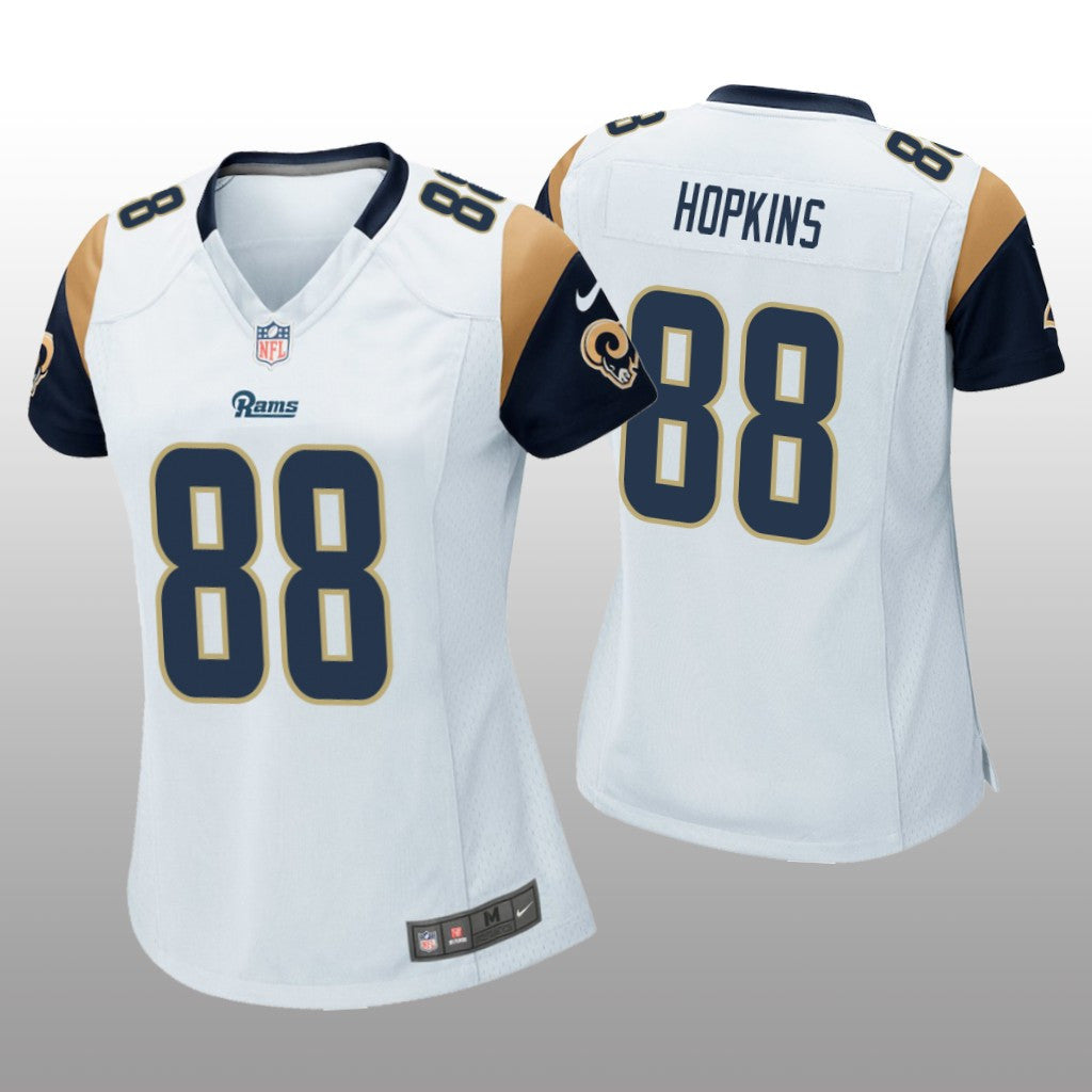 Los Angeles Rams Brycen Hopkins White Jersey Game Women's