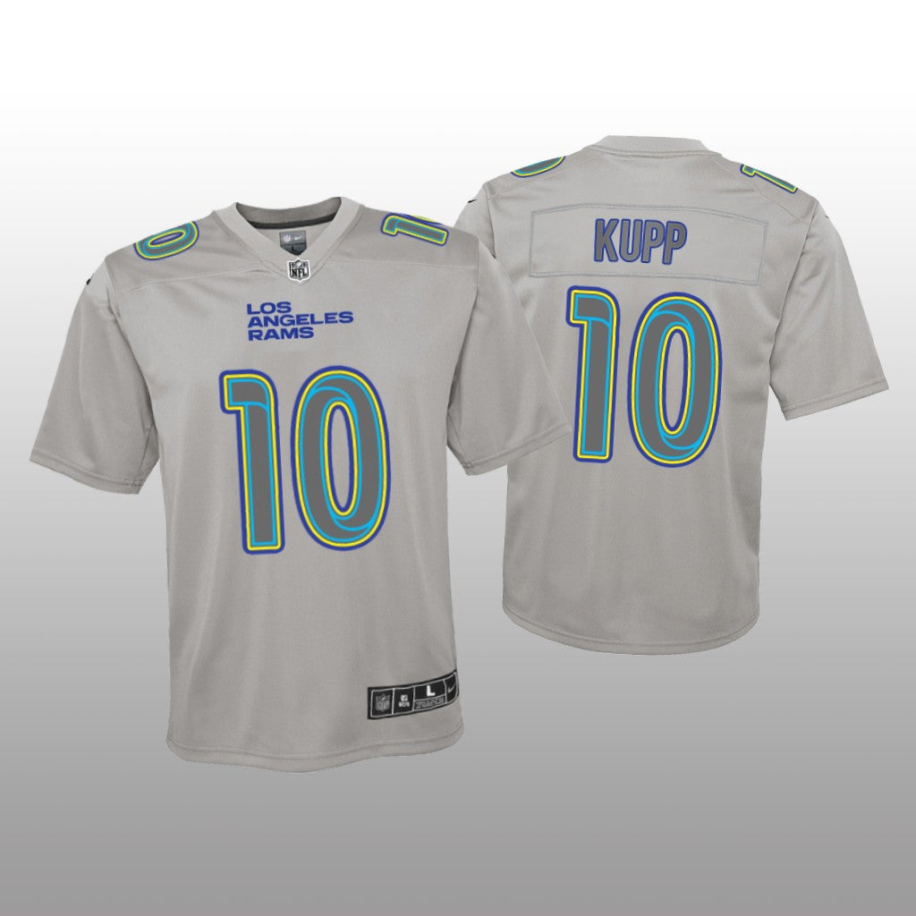 Los Angeles Rams Cooper Kupp Gray Jersey Atmosphere Fashion Game Youth