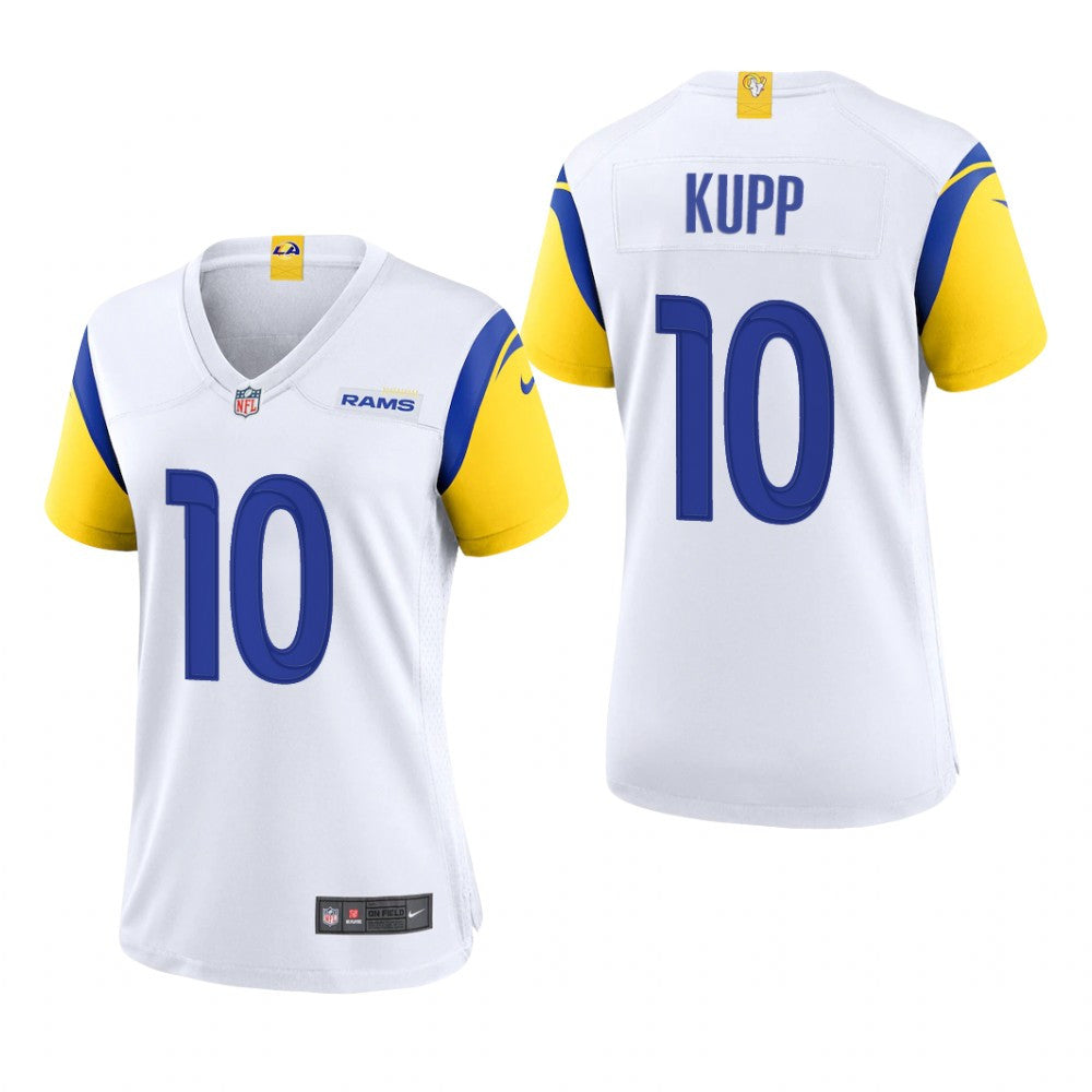 Los Angeles Rams Cooper Kupp White Jersey Alternate Game Women's
