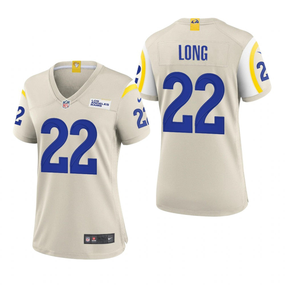 Los Angeles Rams David Long Bone Jersey Game Women's