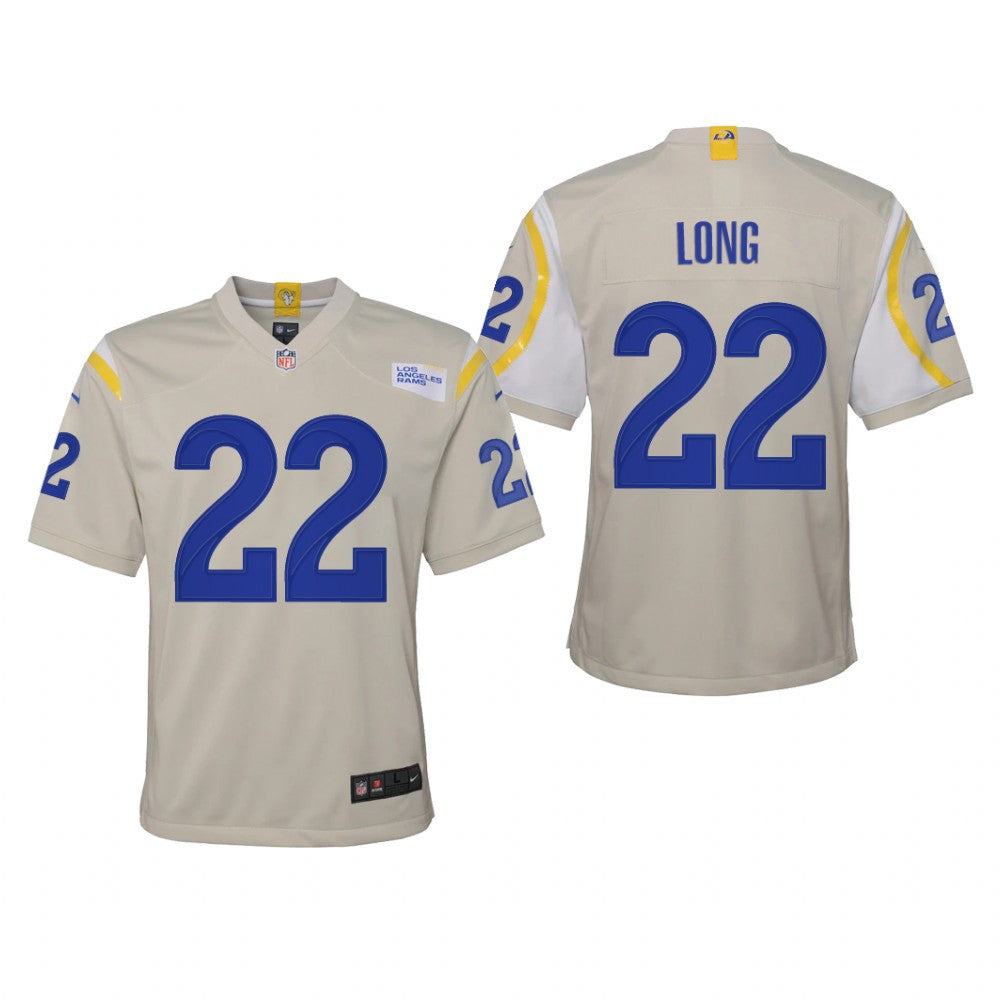 Los Angeles Rams David Long Bone Jersey Game Youth