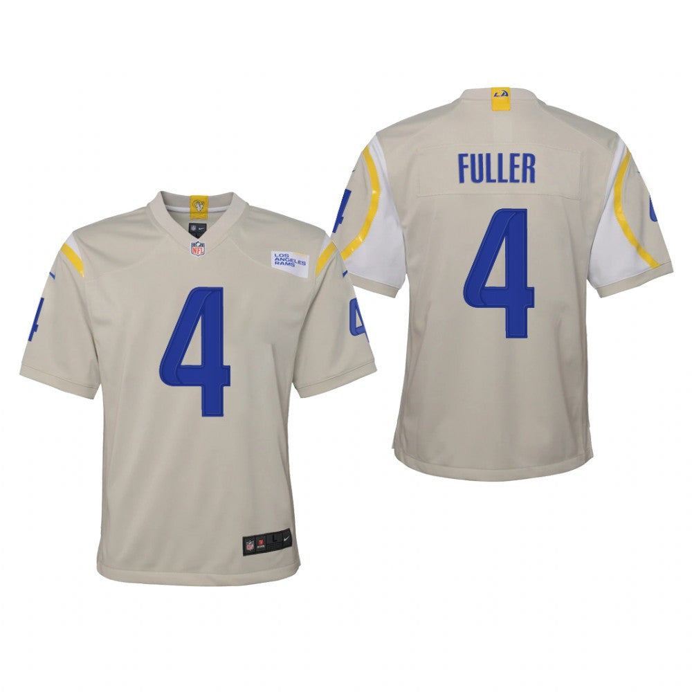 Los Angeles Rams Jordan Fuller Bone Jersey Game Youth