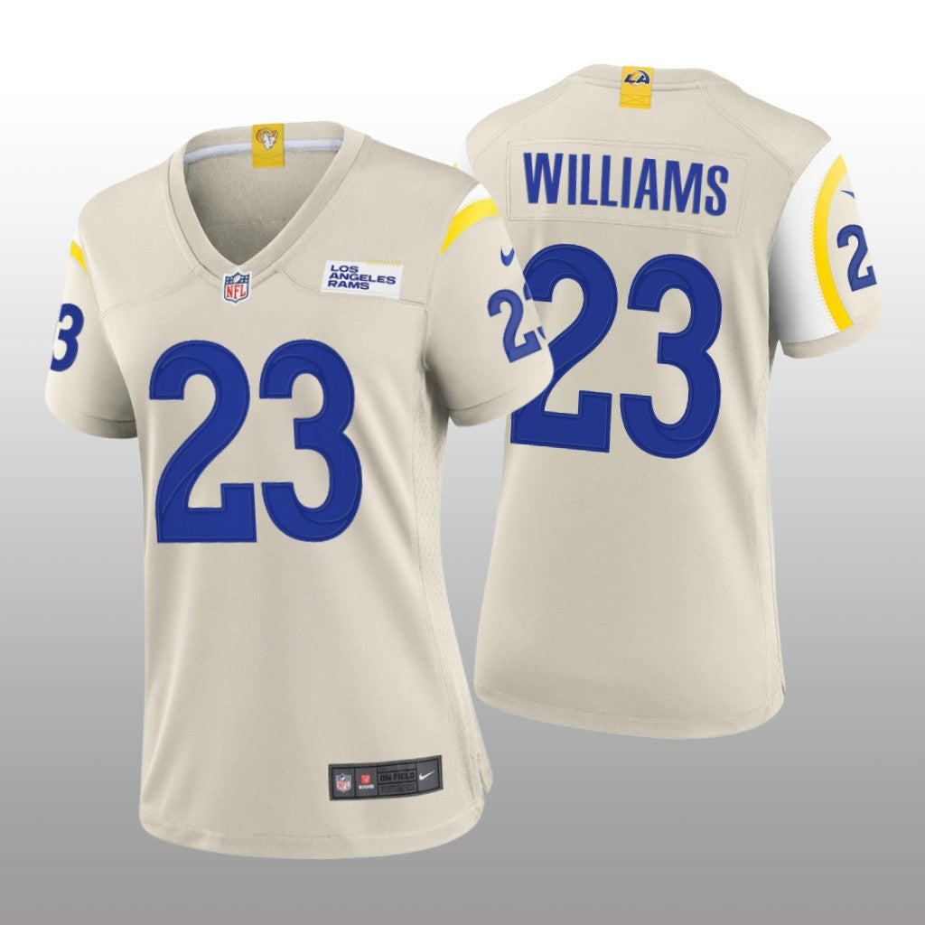 Los Angeles Rams Kyren Williams Bone Jersey Game Women's