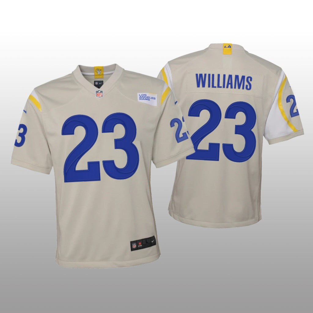 Los Angeles Rams Kyren Williams Bone Jersey Game Youth