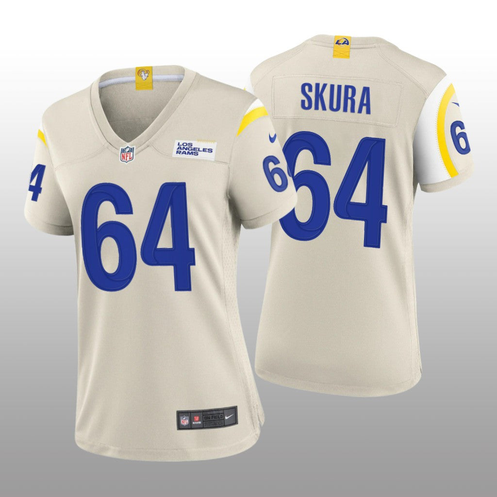 Los Angeles Rams Matt Skura Bone Jersey Game Women's