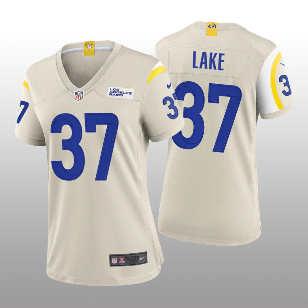 Los Angeles Rams Quentin Lake Bone Jersey Game Women's