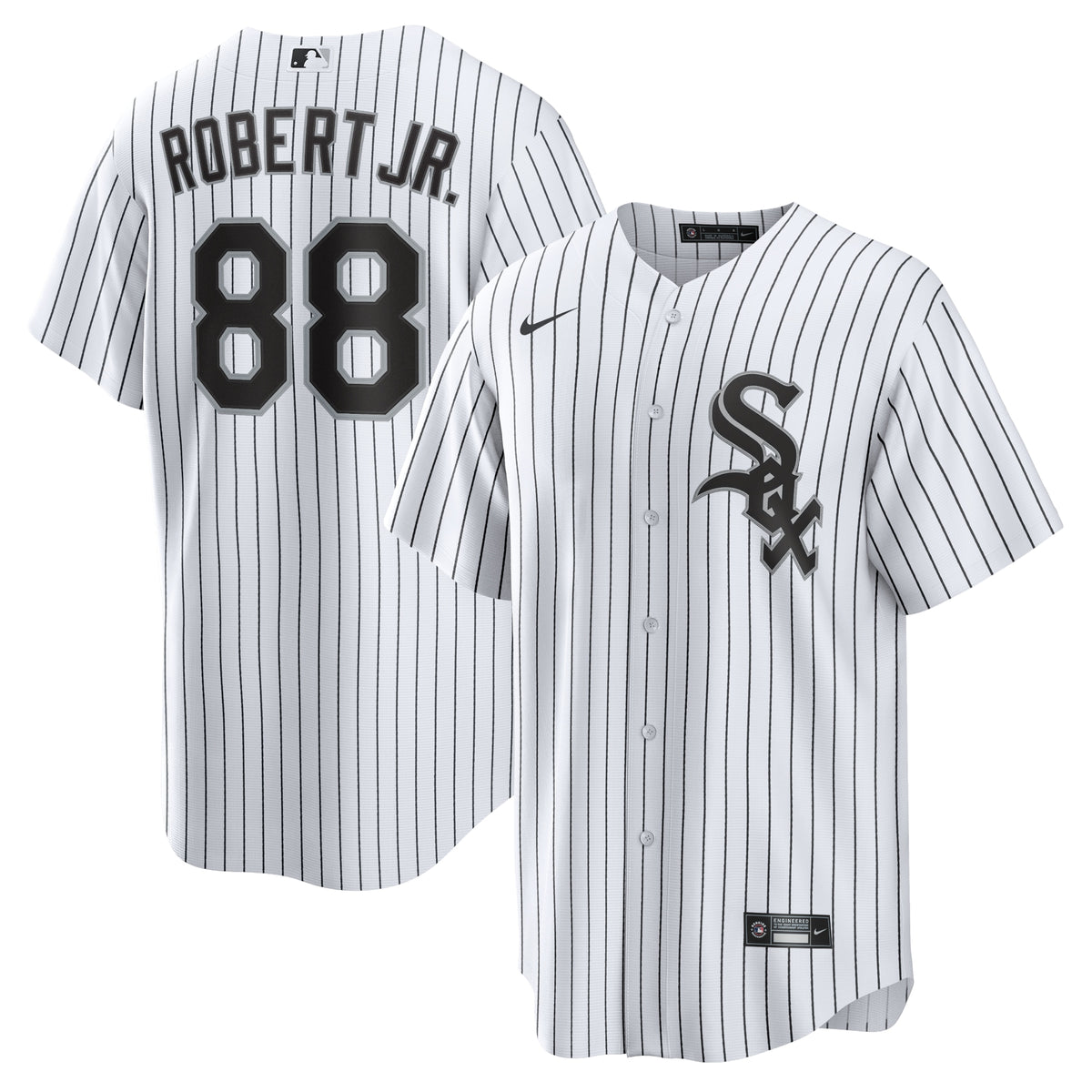 Luis Robert Chicago White Sox Nike Replica Player Name Jersey White
