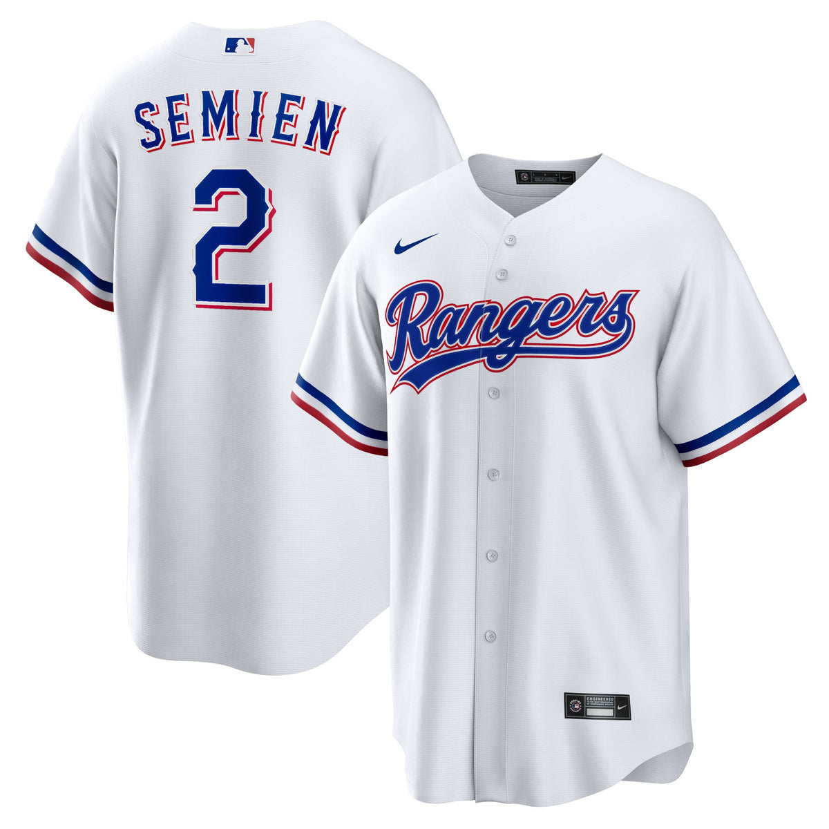 Marcus Semien Texas Rangers Nike Youth Home Replica Player Jersey White