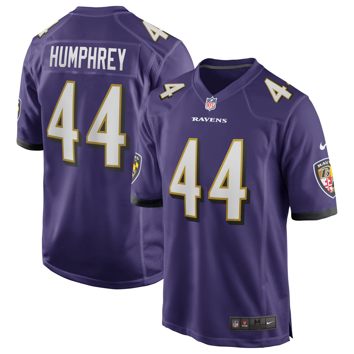 Marlon Humphrey Baltimore Ravens Nike Game Jersey Purple
