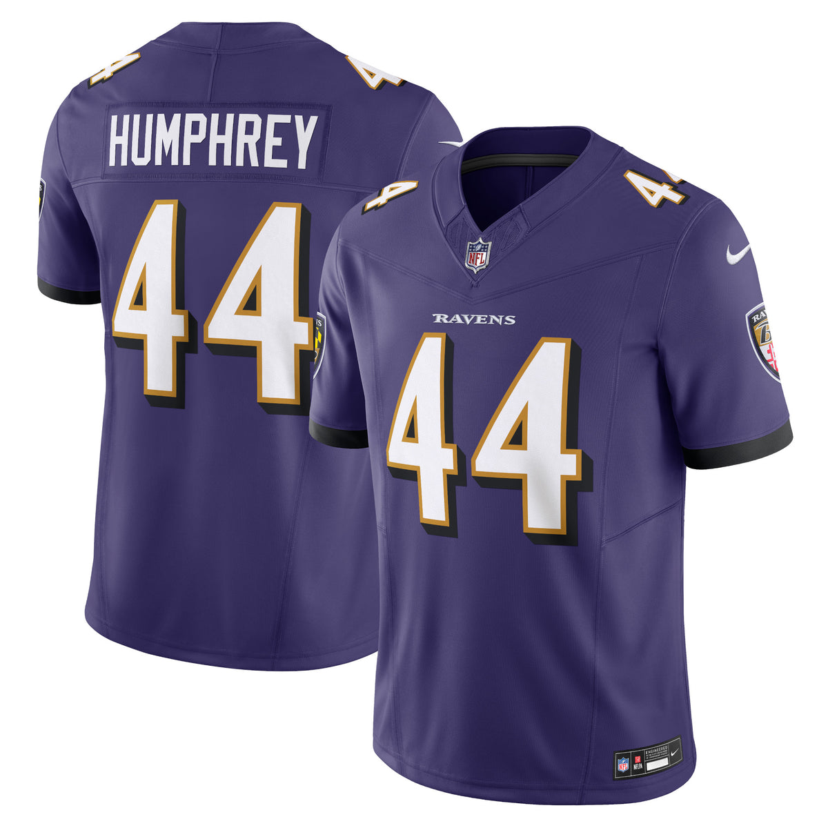 Marlon Humphrey Baltimore Ravens Nike Vapor F.U.S.E. Limited Jersey Purple
