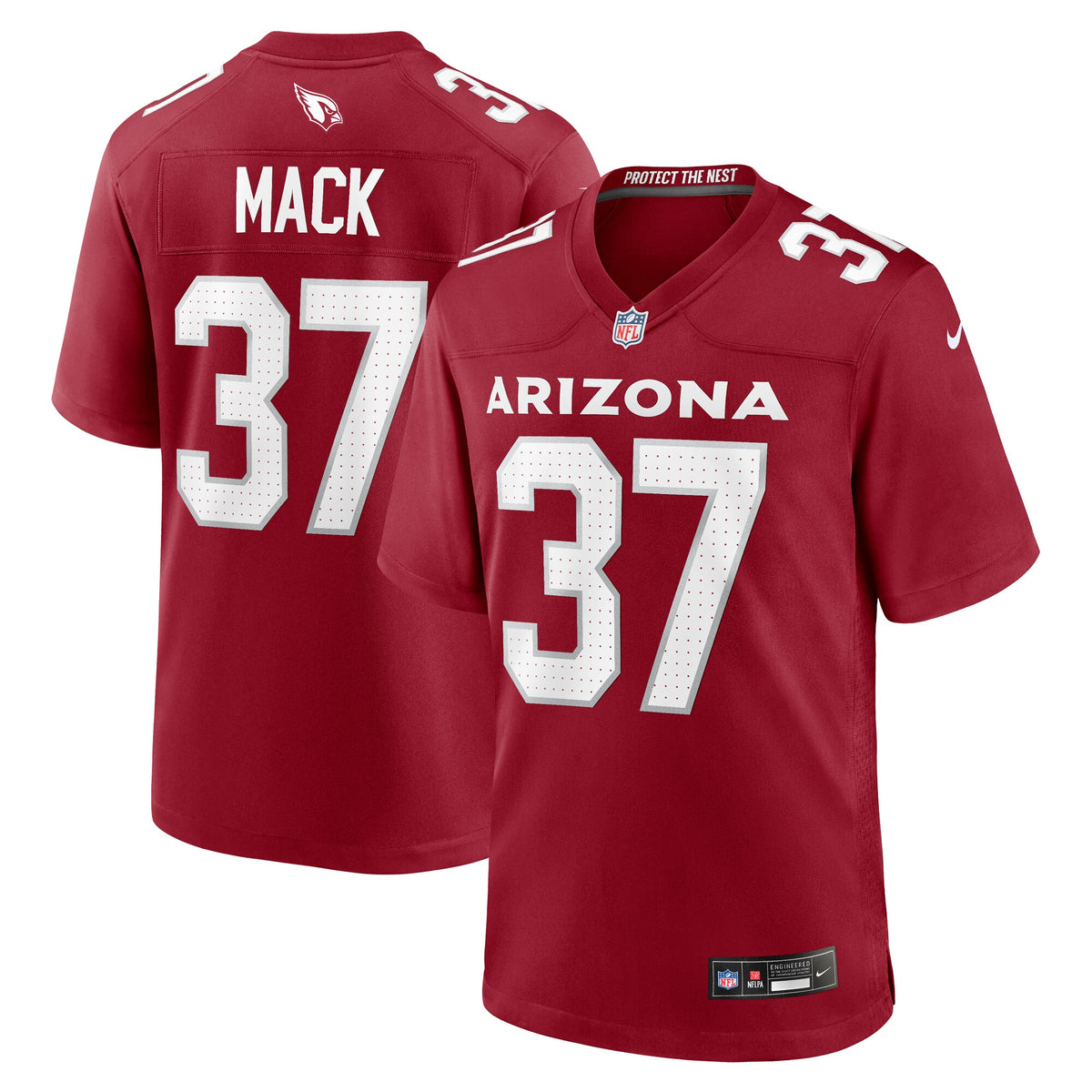 Marlon Mack Arizona Cardinals Nike Team Game Jersey Cardinal