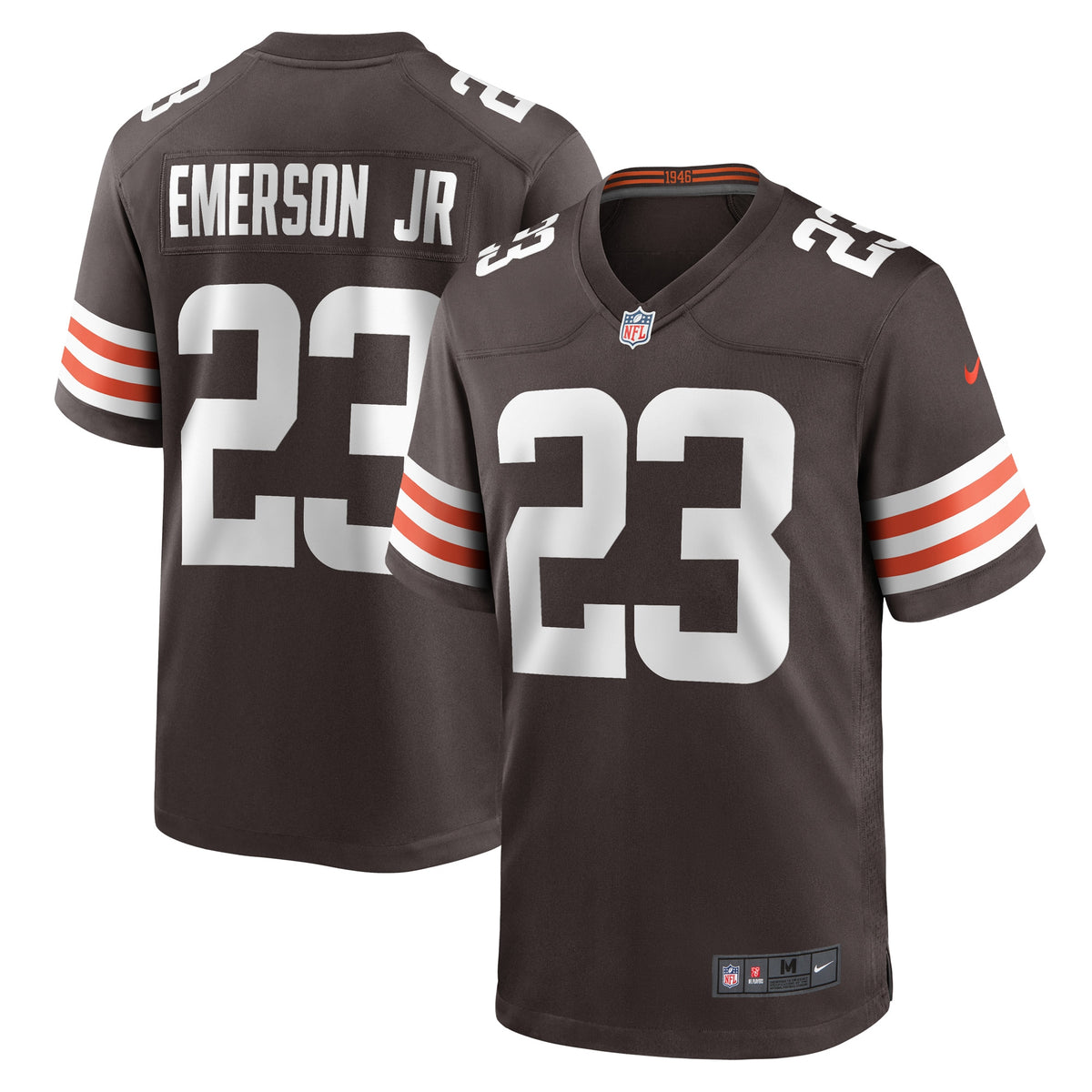 Martin Emerson Jr. Cleveland Browns Nike Game Player Jersey Brown
