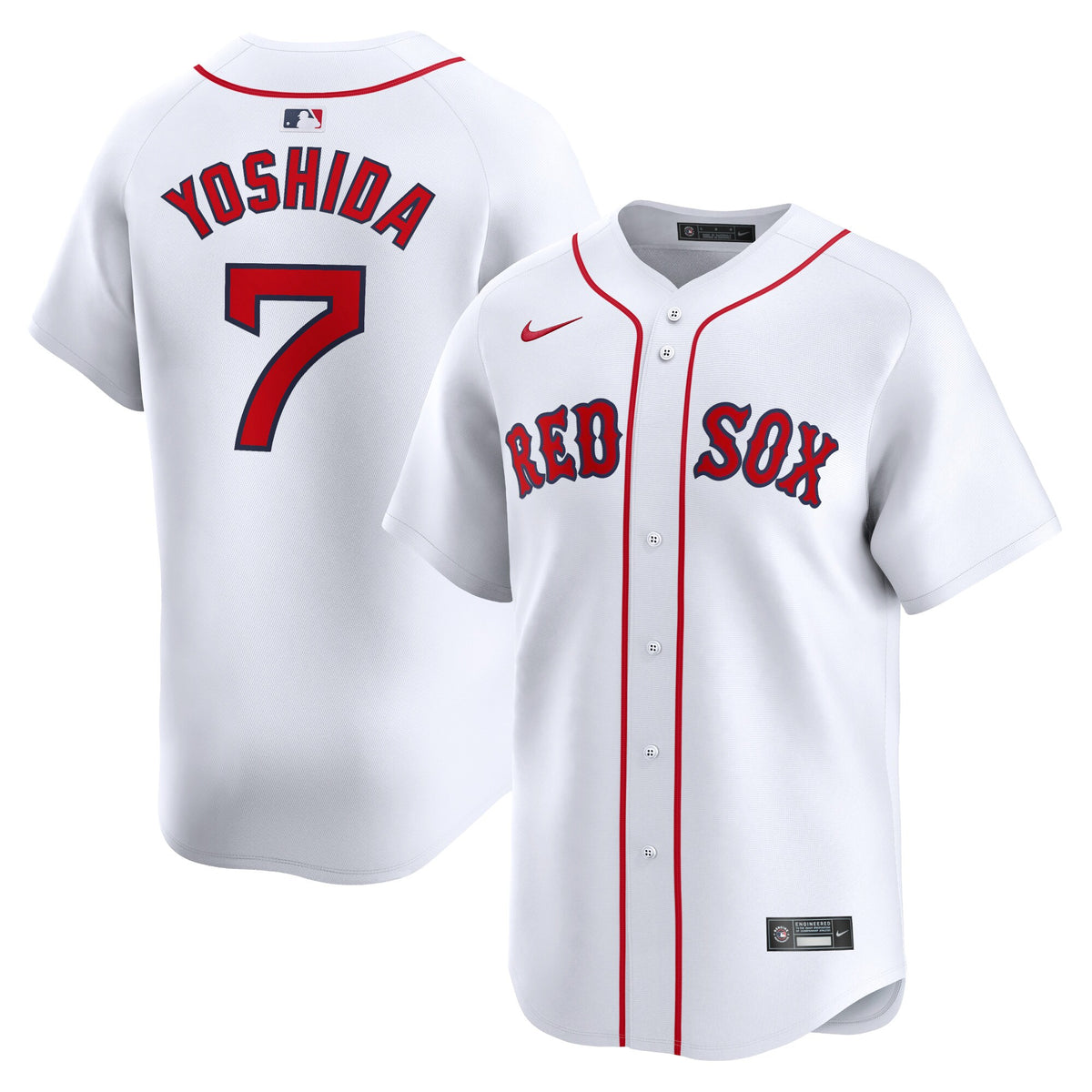 Masataka Yoshida Boston Red Sox Nike Home Limited Player Jersey White