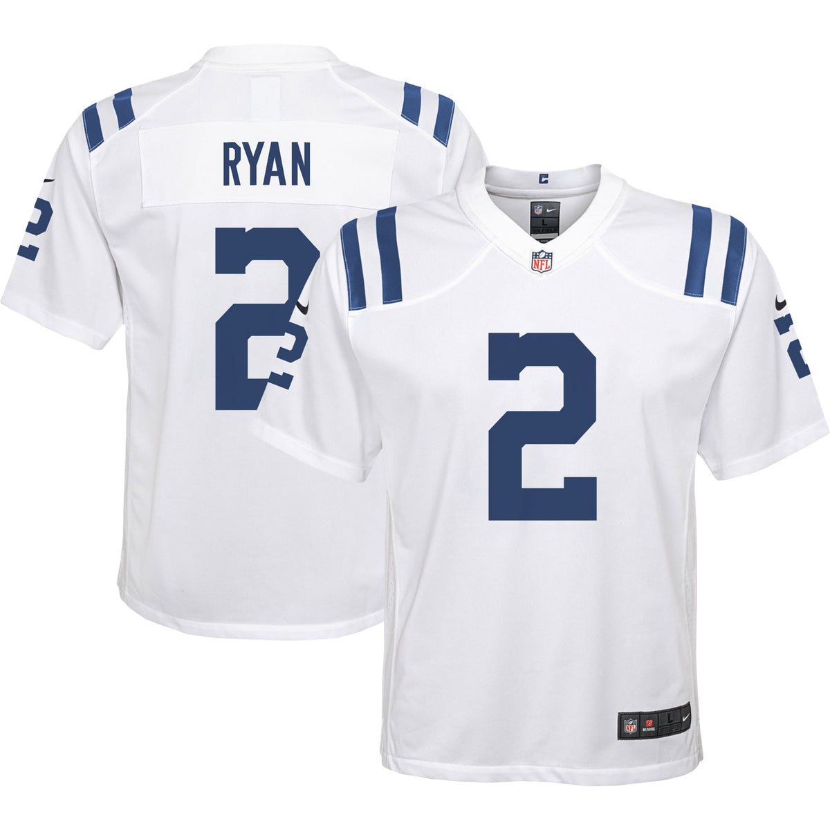 Matt Ryan Indianapolis Colts Nike Youth Away Game Jersey White
