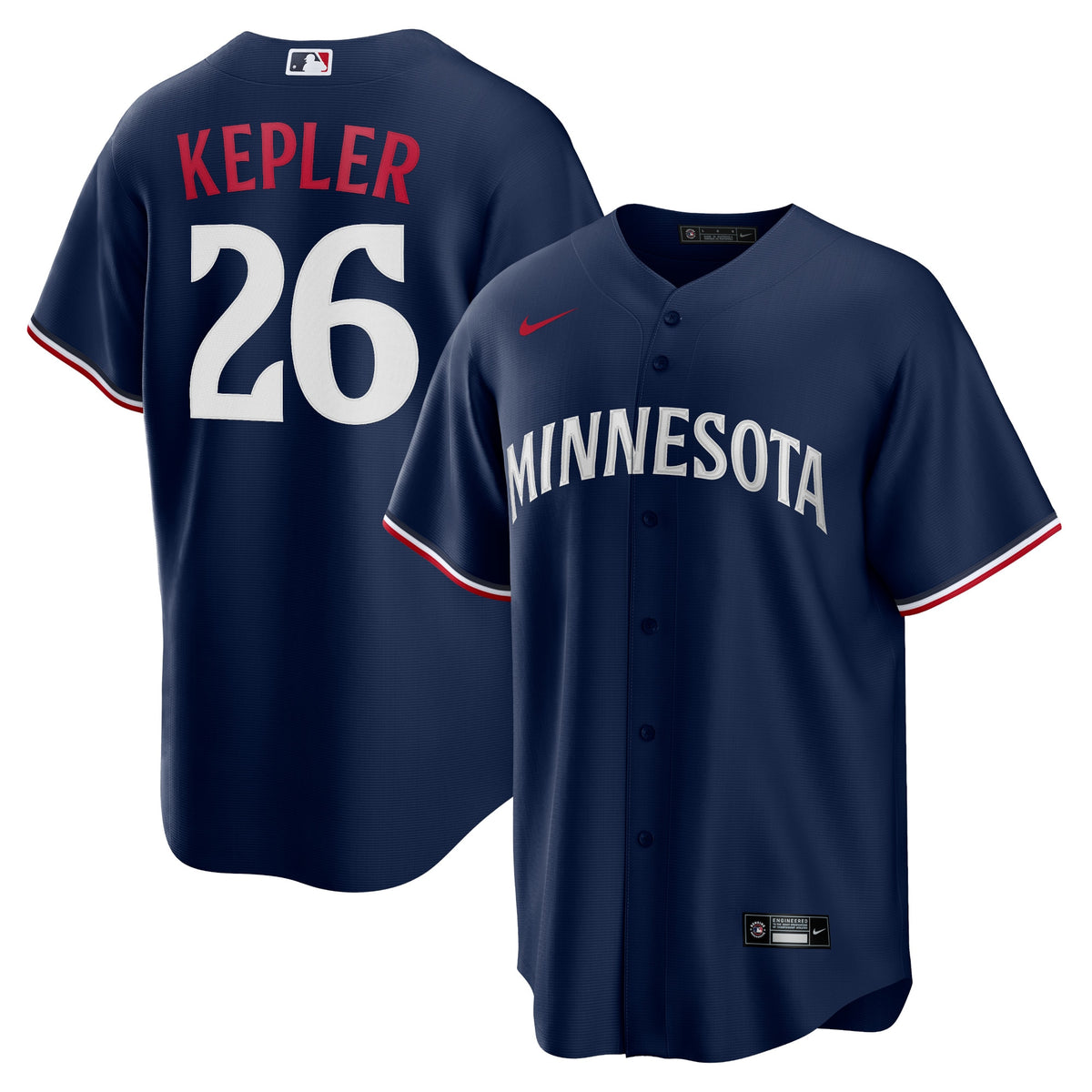 Max Kepler Minnesota Twins Nike Alternate Replica Jersey Navy
