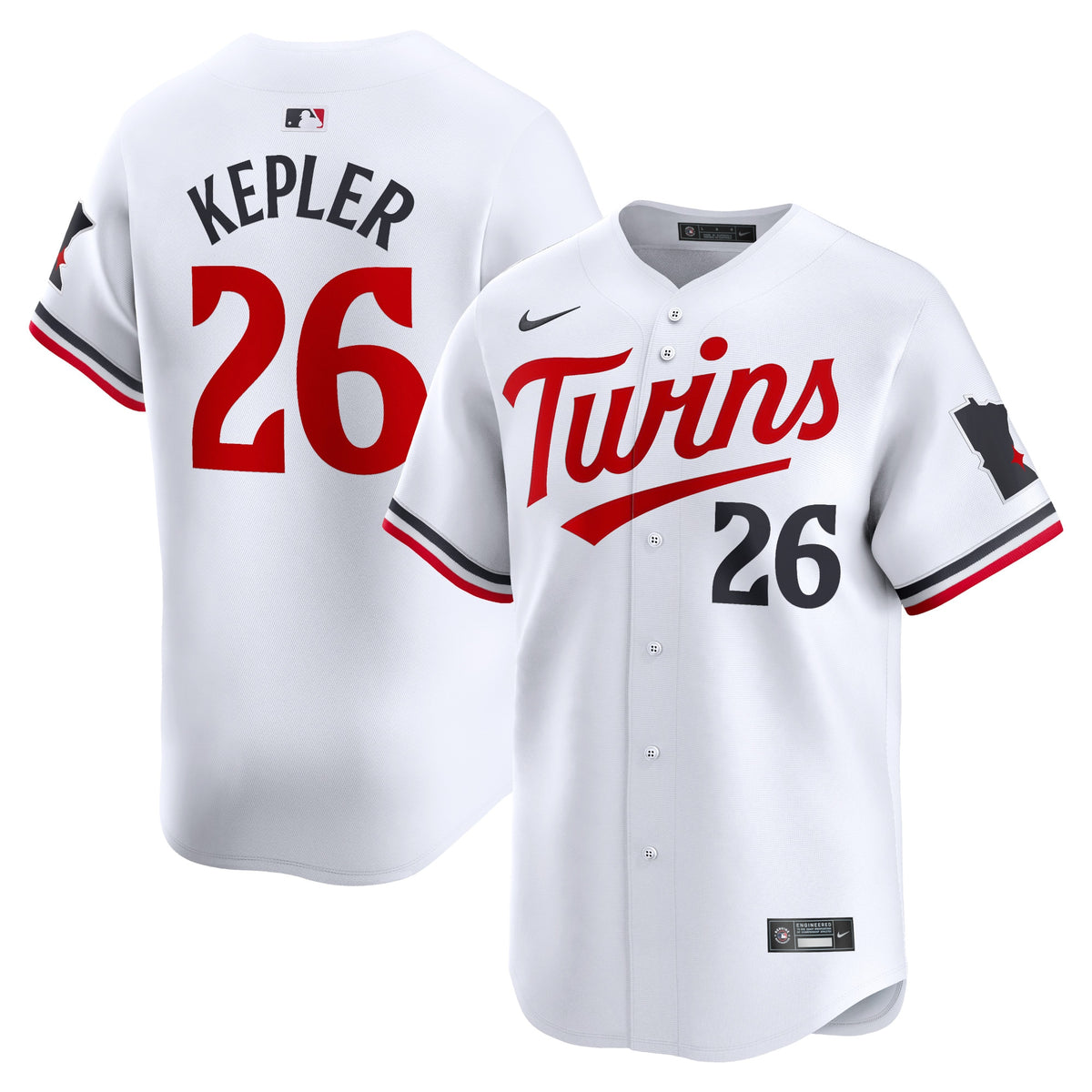 Max Kepler Minnesota Twins Nike Home Limited Player Jersey White