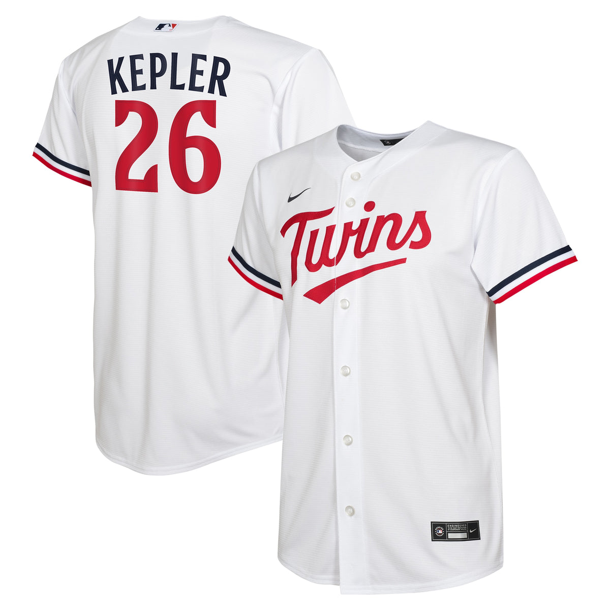 Max Kepler Minnesota Twins Nike Youth Alternate Replica Player Jersey White