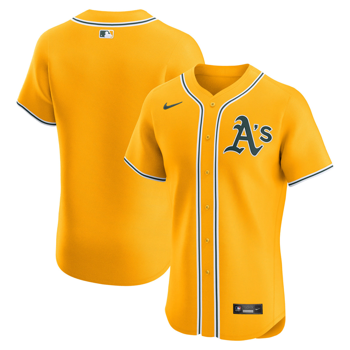 Men's Athletics Nike Gold Alternate 2 Elite Jersey
