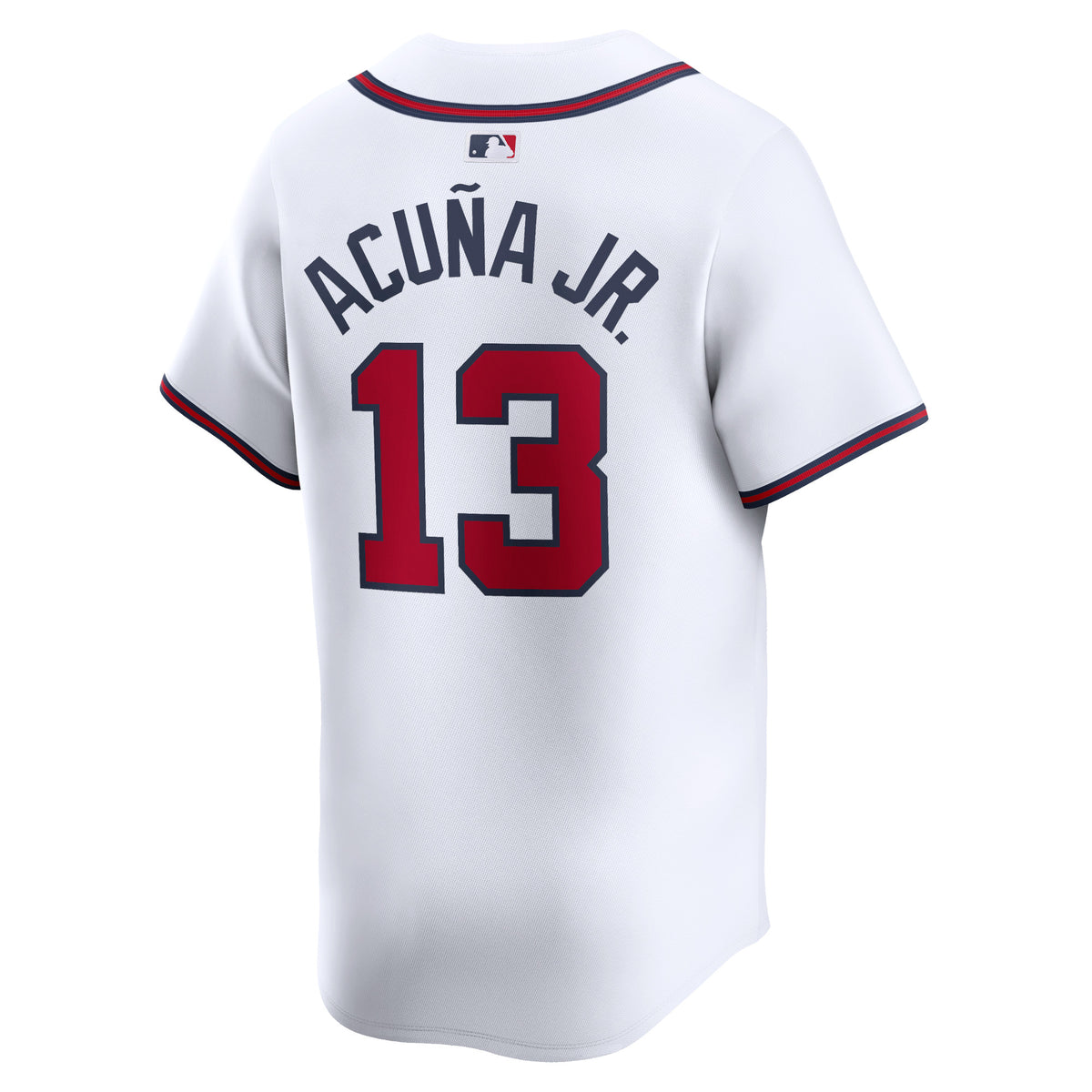 Men's Atlanta Braves Ronald Acuí±a Jr. Nike White Home Limited Player Jersey